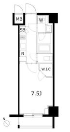 KDXレジデンス豊洲 615 間取り図