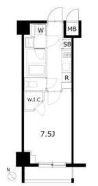 KDXレジデンス豊洲 616 間取り図