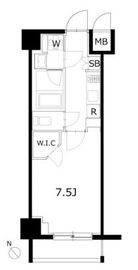 KDXレジデンス豊洲 618 間取り図