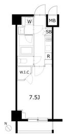 KDXレジデンス豊洲 706 間取り図