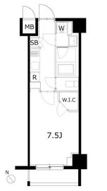 KDXレジデンス豊洲 707 間取り図