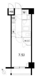 KDXレジデンス豊洲 713 間取り図