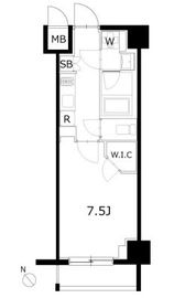 KDXレジデンス豊洲 715 間取り図