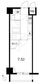 KDXレジデンス豊洲 804 間取り図