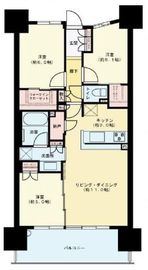 シティテラス東陽町 3階 間取り図