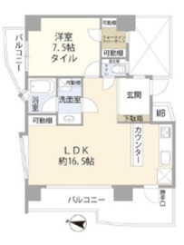 朝日サテライト原宿 10階 間取り図