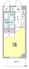 ヴァンフォーレ目黒 302 間取り図