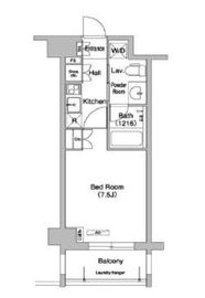 コンフォリア下北沢 407 間取り図