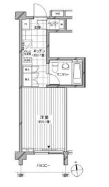 カスタリア麻布十番七面坂 212 間取り図