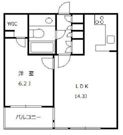 祐天寺イースト 204 間取り図