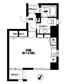 CATS原宿 (キャッツ原宿) 604 間取り図