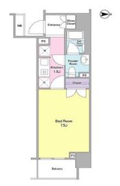 カッシア両国 401 間取り図