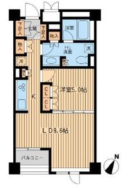 レジデンス三宿 203 間取り図