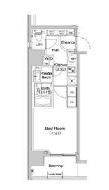 コンフォリア錦糸町 302 間取り図