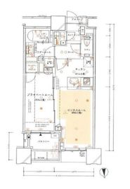 ドゥ・トゥール 52階 間取り図