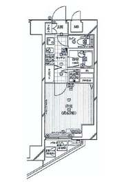 ガリシアヒルズ六本木 7階 間取り図