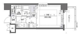 ZOOM両国 2階 間取り図