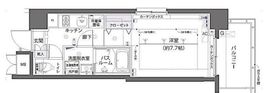 ZOOM両国 7階 間取り図