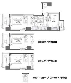 ZOOM両国 2階 間取り図