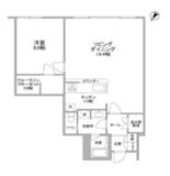 渋谷プロパティータワー 1304 間取り図