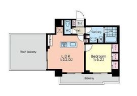 プルミエ武蔵小山 901 間取り図