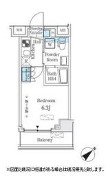 コージーコート島津山 205 間取り図