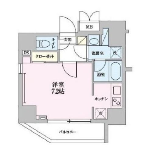 55-3錦糸町 201 間取り図