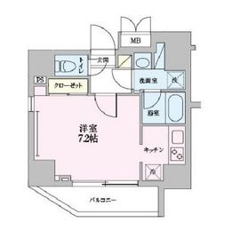 55-3錦糸町 201 間取り図