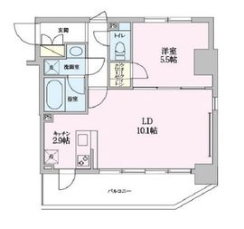 55-3錦糸町 1102 間取り図