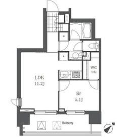 LaSante千駄木 (ラサンテ千駄木) 706 間取り図