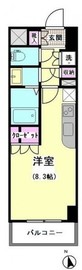 エスティメゾン大井仙台坂 204 間取り図