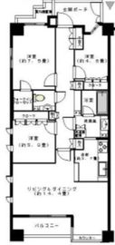 クレマージュ南青山 2階 間取り図