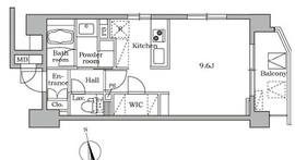 レジディア大井町2 702 間取り図