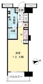 メゾンカルム代々木公園 405 間取り図