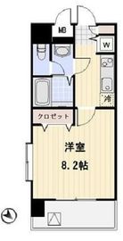 メゾン・ド・ヴィレ中目黒 205 間取り図