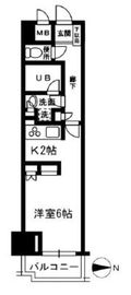 レジディア目白 420 間取り図