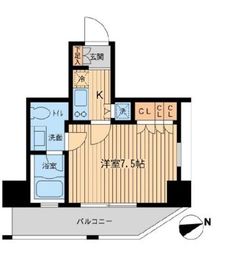 レジデンス大森 1005 間取り図