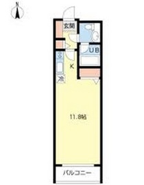 カッシア目黒 304 間取り図