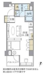 アパートメンツ元麻布内田坂 201 間取り図