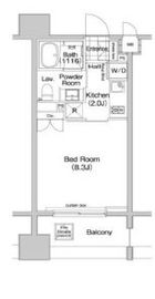 コンフォリア森下 1005 間取り図