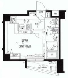 スパシエグランス学芸大学 2階 間取り図