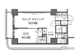 HF駒沢公園レジデンスタワー 2103 間取り図