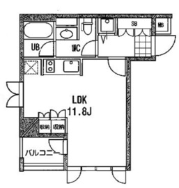 アーデン木場 203 間取り図