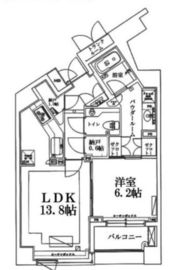 パークハウス広尾 2階 間取り図