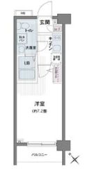 エコロジー東陽町 604 間取り図