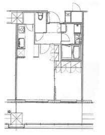 ラ・トゥール新宿 1610 間取り図