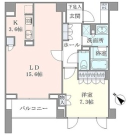 ブリリア代官山プレステージ 4階 間取り図