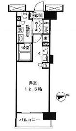 メゾンカルム代々木公園 406 間取り図