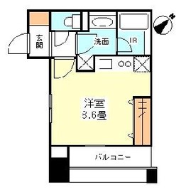 コンフォリア神田神保町 903 間取り図