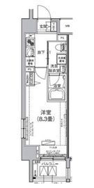 アイル芝浦東京ベイ 2階 間取り図